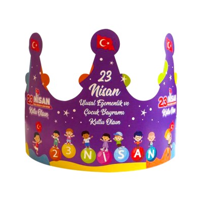 23 Nisan Karton Taç